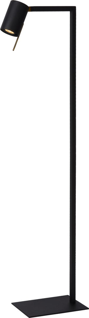 Lucide lesley - leeslamp - 1xgu10 (mr16) - zwart