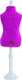 Croci - hondentrui met col - valencia roze - 65 cm