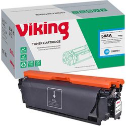 Tonercartridge viking 508a hp compatible cyaan