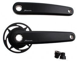 Miranda e-bike crankset bosch 2 isis delta 170mm black + r-ring 857720