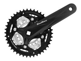 Sunrace crankset 7/8 speed 42/32/22t -/- 2mm fcm600