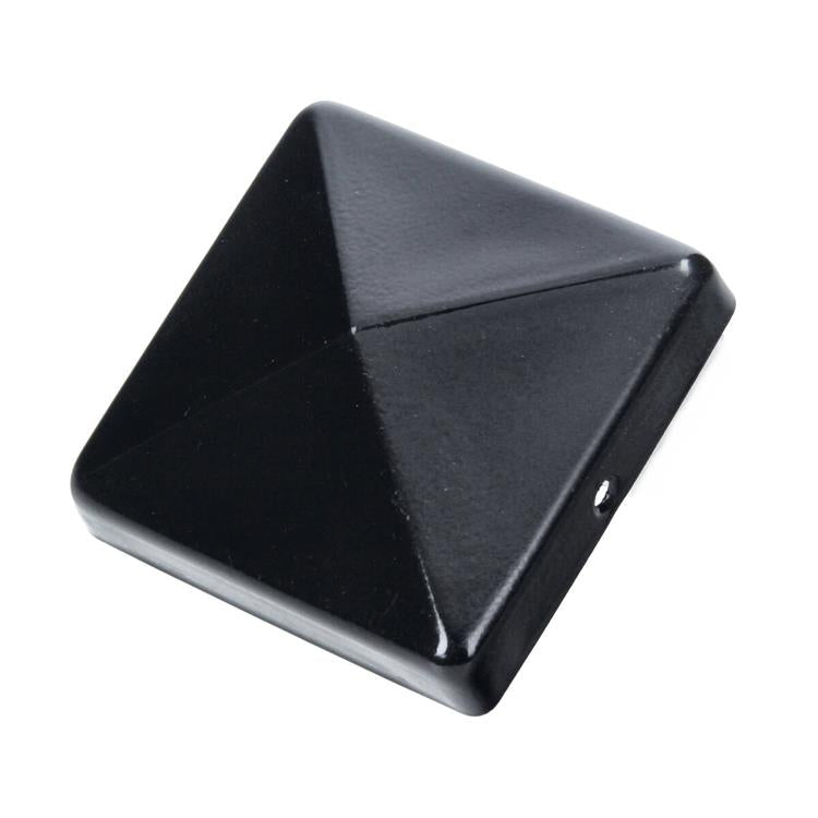 Load image into Gallery viewer, Mack 1069086 - paalornament piramide zwart 91 mm | 10 stuks
