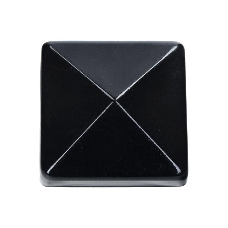 Load image into Gallery viewer, Mack 1069086 - paalornament piramide zwart 91 mm | 10 stuks
