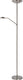 Lucide zenith - leeslamp - led dimbaar - 3000k - mat chroom