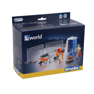 Bruder bworld bouwset betonmolen en dixie