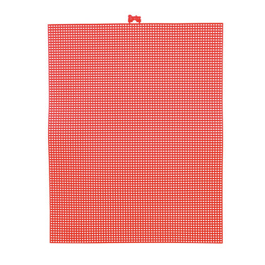 Darice • plastic stramien 26x34cm kerstrood mesh:7