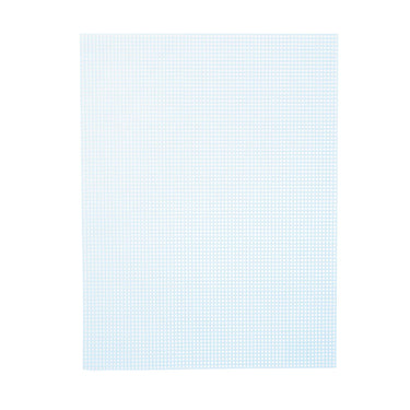 Darice • plastic stramien 26x34cm lichtblauw mesh:7