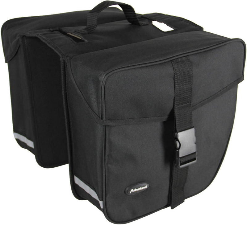 Load image into Gallery viewer, Haberland dubbele tas e-bike m double bag e-bike m black
