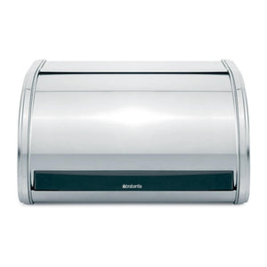 Brabantia schuifbroodtrommel half brilliant steel 17,3x26,5x31,6cm 11 liter