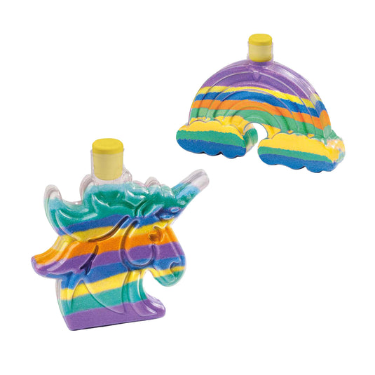 Ses galaxy zandkunst - eenhoorn en regenboog