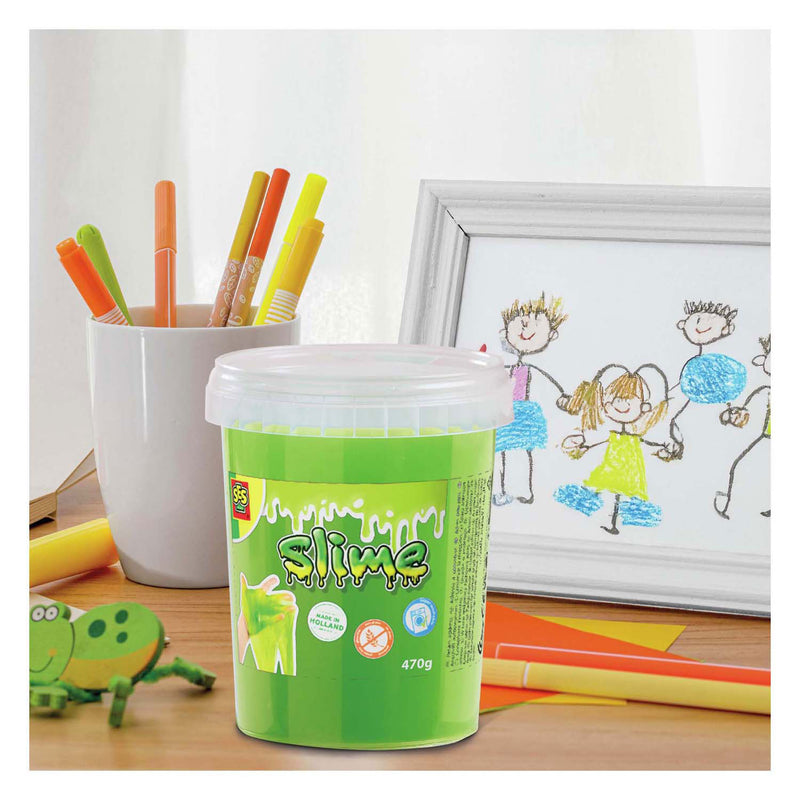 Load image into Gallery viewer, Ses slime - neon groen 470g
