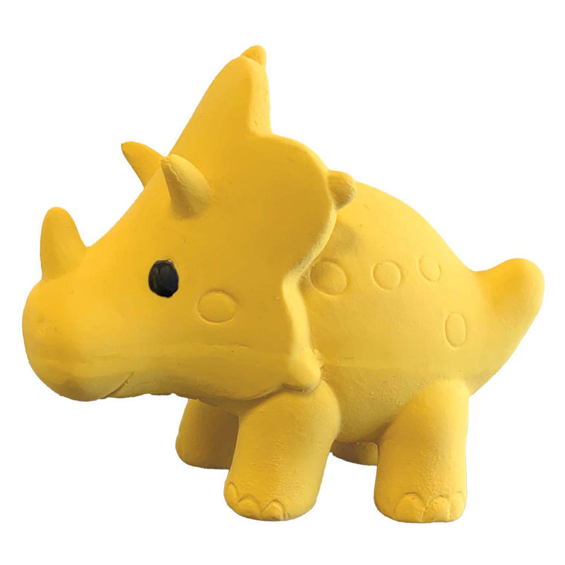 Load image into Gallery viewer, Ses bad triceratops - 100% natuurlijk rubber
