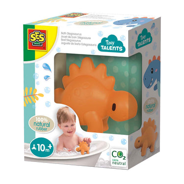 Ses bad stegosaurus - 100% natuurlijk rubber