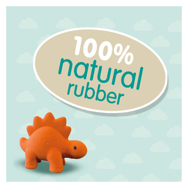 Load image into Gallery viewer, Ses bad stegosaurus - 100% natuurlijk rubber
