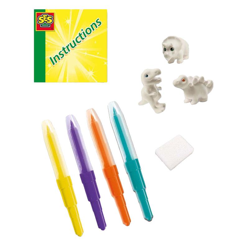Load image into Gallery viewer, Ses blow airbrush pens - dinosaurussen, 3st.
