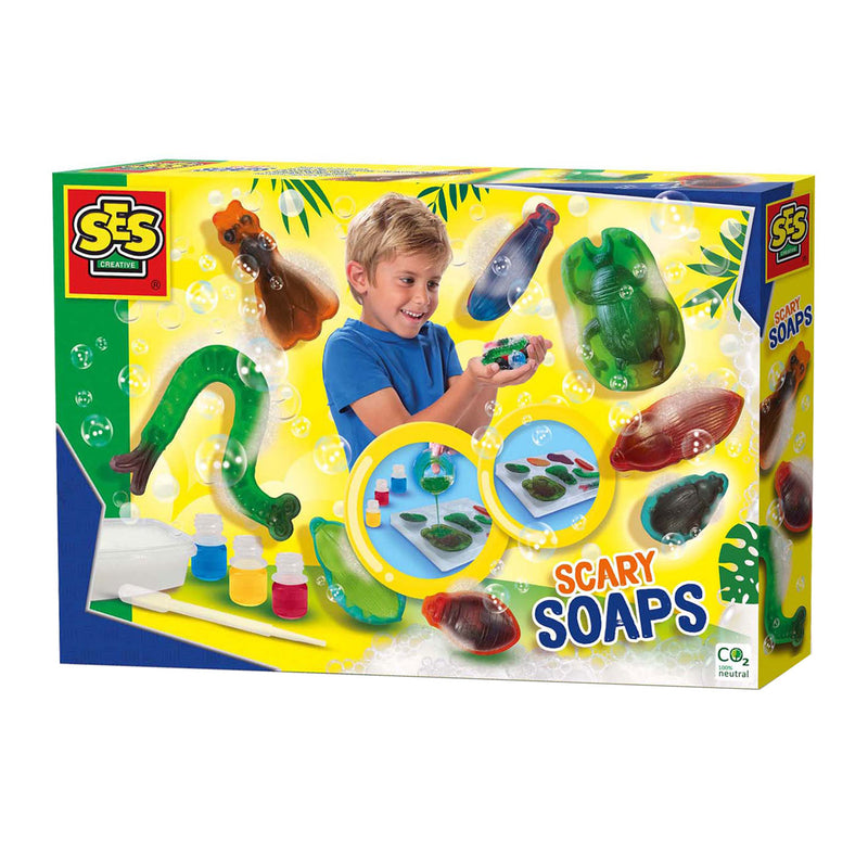 Load image into Gallery viewer, Ses enge zeepjes gieten
