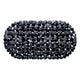 Wicotex badmat antislip stones 68x35cm zwart