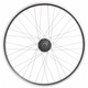 Shimano achterwiel 28 inch nexus 7 naaf (zwart) - zac2000 velg (zwart zilver) met rvs spaken - voor schijfrem