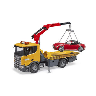 Bruder scania kant-en-klaar model bedrijfswagen(model)