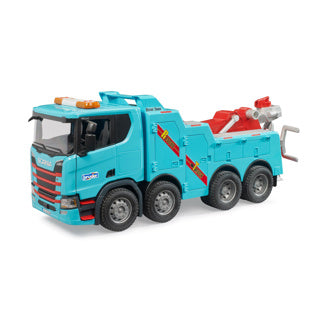 Vrachtwagen scania super 560r bergings- en sleepwagen met licht en geluid