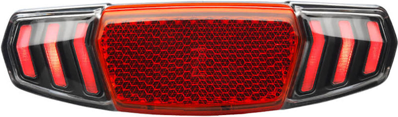 Load image into Gallery viewer, Busch dragerachterlicht und müller dart brex voor e-bike - 50 80mm montage - met lichtsensor
