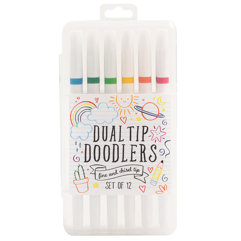 Load image into Gallery viewer, American crafts • marker set dual tip doodlers chisel fine
