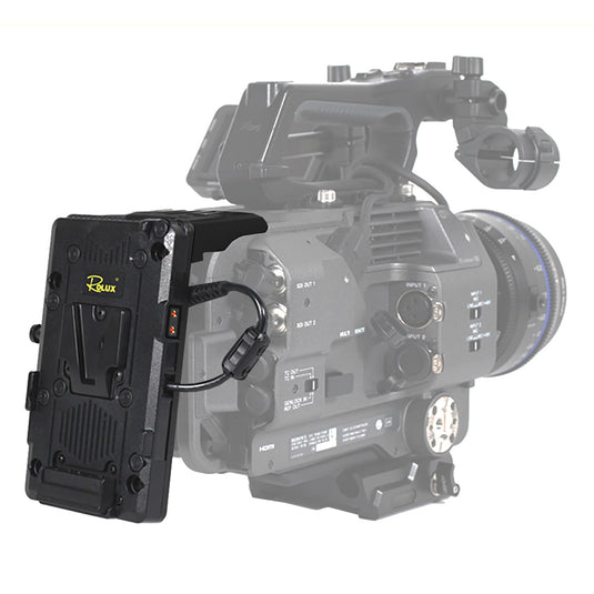 Rolux v-mount battery plate rl-gdx9 voor sony fx9