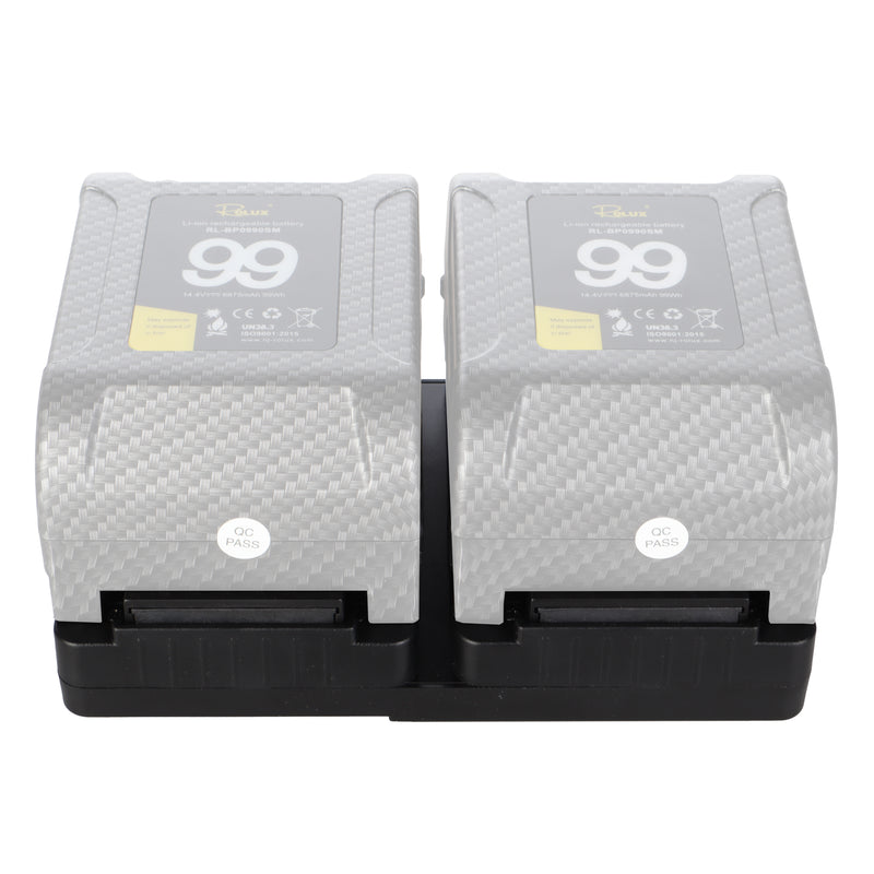 Load image into Gallery viewer, Rolux duo mini v-mount battery plate rl-ac16s
