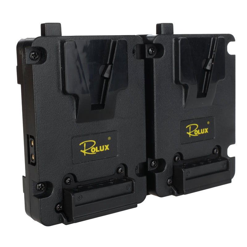 Load image into Gallery viewer, Rolux duo mini v-mount battery plate rl-ac16s
