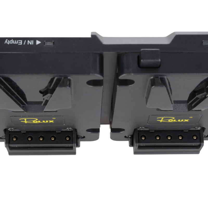 Load image into Gallery viewer, Rolux duo mini v-mount battery plate rl-ac16s
