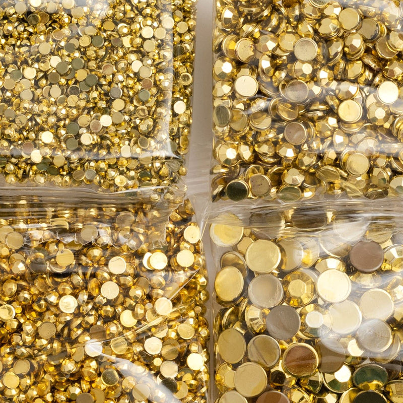 Load image into Gallery viewer, We r makers • spin it rhinestone gold
