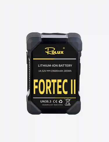 Rolux v-mount accu fortec ii 282wh 14,4v 19400mah