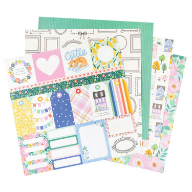 American crafts • paper pad bea valint poppy and pear