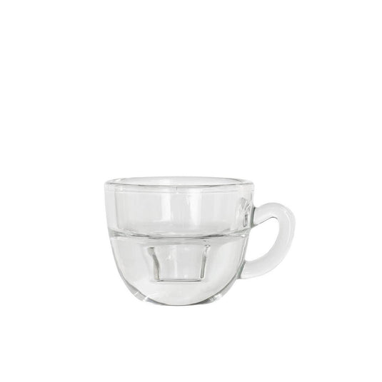 Ideas 4 seasons kaarsenhouder koffie helder ã˜8xh5cm