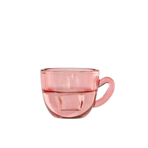 Ideas 4 seasons kaarsenhouder koffie roze ø8xh5cm