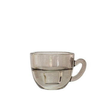 Ideas 4 seasons kaarsenhouder koffie grijs ã˜8xh5cm