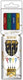 Blue sky studios harry potter gel pens 4-pack colourful crest wapen stationery