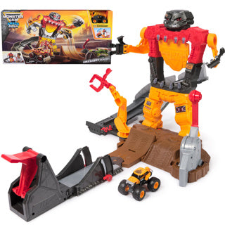 Monster jam spin master 1:64 smash bash speelset monstertruck.