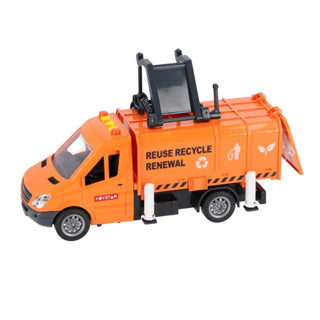 Load image into Gallery viewer, Rapid wheels vuilniswagen met licht en geluid en frictie
