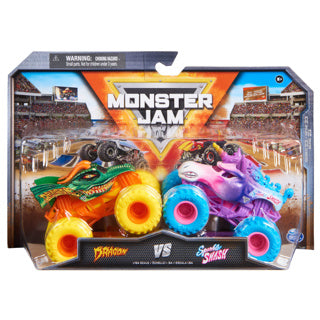 Load image into Gallery viewer, Spinmaster monster jam 1:64 2-pack assorti
