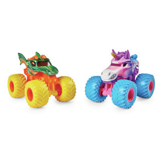 Load image into Gallery viewer, Spinmaster monster jam 1:64 2-pack assorti
