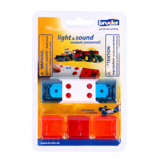 Load image into Gallery viewer, Bruder licht- en geluidsmodule universeel | 2 stuks
