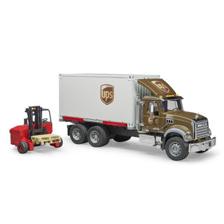 Bruder 2828 mack granite ups met vorkheftruck