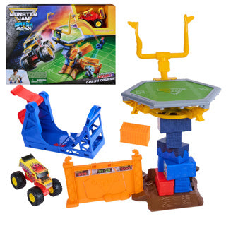 Monster jam spin master speelgoed crash course set met monstertruck 1:64.