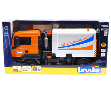 Bruder auto stratenreiniger man