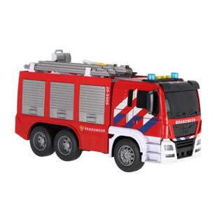 Load image into Gallery viewer, Rapid wheels auto brandweer met licht en geluid
