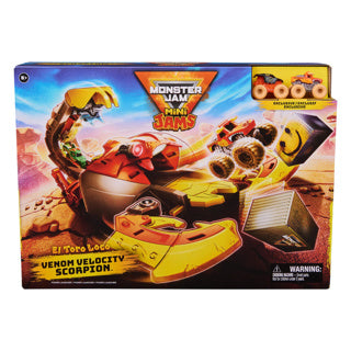 Monster jam mini scorpion playset