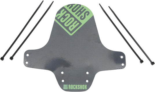 Rockshox steekspatbord fender clip-on fender rs black green