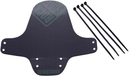 Rockshox spatlap, voorwiel fender clip-on fender rs black forest green