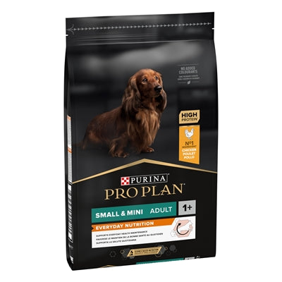 Pro plan purina small mini adult - hondenvoer - kip - 7 kg